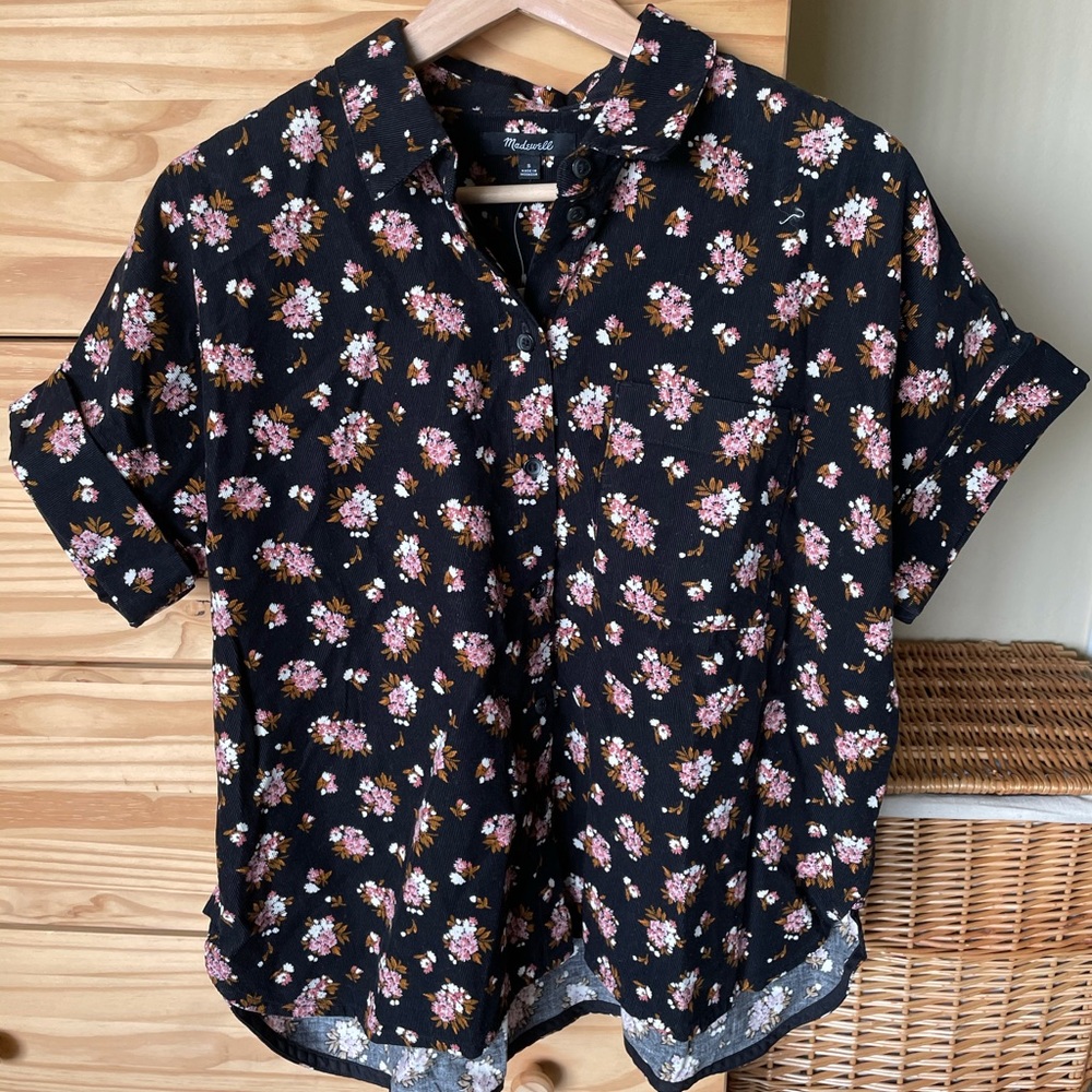 Madewell corduroy daily shirt